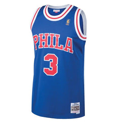 Allen Iverson Philadelphia 76ers Mitchell & Ness 1996-97 Hardwood Classics Swingman Jersey - Royal 2019