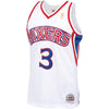 Image of Allen Iverson Philadelphia 76ers Mitchell &amp; Ness 1996-97 Hardwood Classics Swingman Jersey – White 2019