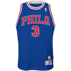 Allen Iverson Philadelphia 76ers Mitchell & Ness Youth Hardwood Classics Swingman Throwback Jersey – Royal 2019