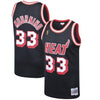 Image of Alonzo Mourning Miami Heat Mitchell &amp; Ness 1996-97 Hardwood Classics Swingman Jersey - Black 2019