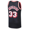 Image of Alonzo Mourning Miami Heat Mitchell &amp; Ness 1996-97 Hardwood Classics Swingman Jersey - Black 2019