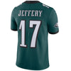 Image of Alshon Jeffery Philadelphia Eagles Vapor Untouchable Limited Player Jersey - Midnight Green 2019