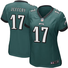 Alshon Jeffery Philadelphia Eagles Women's Game Jersey - Green 2019