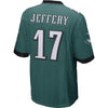 Image of Alshon Jeffery Philadelphia Eagles Youth Game Jersey - Green 2019