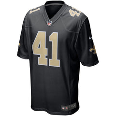 Alvin Kamara New Orleans Saints Event Game Jersey – Black 2019