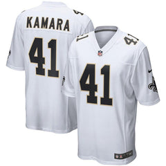 Alvin Kamara New Orleans Saints Event Game Jersey – White 2019