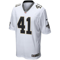 Alvin Kamara New Orleans Saints Game Jersey - White 2019