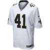 Image of Alvin Kamara New Orleans Saints Game Jersey - White 2019