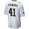 Image of Alvin Kamara New Orleans Saints Game Jersey - White 2019