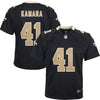 Image of Alvin Kamara New Orleans Saints Youth Game Jersey - Black 2019