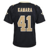 Image of Alvin Kamara New Orleans Saints Youth Game Jersey - Black 2019