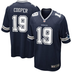 Amari Cooper Dallas Cowboys Game Jersey – Navy 2019