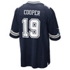 Image of Amari Cooper Dallas Cowboys Game Jersey – Navy 2019