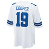 Image of Amari Cooper Dallas Cowboys Game Jersey – White 2019