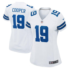 Amari Cooper Dallas Cowboys Women's Game Jersey – White 2019