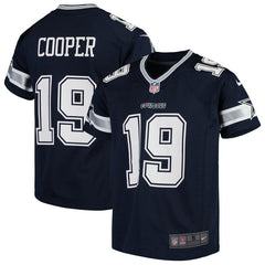 Amari Cooper Dallas Cowboys Youth Game Jersey – Navy 2019