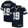 Image of Amari Cooper Dallas Cowboys Youth Game Jersey – Navy 2019