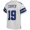 Image of Amari Cooper Dallas Cowboys Youth Game Jersey – White 2019