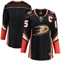 Anaheim Ducks Women's Breakaway Home Jersey - Black 2019