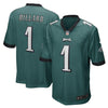 Image of Andre Dillard Philadelphia Eagles 2019 NFL Draft First Round Pick Game Jersey – Midnight Green 2019