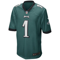 Andre Dillard Philadelphia Eagles 2019 NFL Draft First Round Pick Game Jersey – Midnight Green 2019