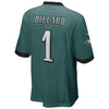 Image of Andre Dillard Philadelphia Eagles 2019 NFL Draft First Round Pick Game Jersey – Midnight Green 2019