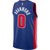 Image of Andre Drummond Detroit Pistons Swingman Jersey Blue - Icon Edition 2019