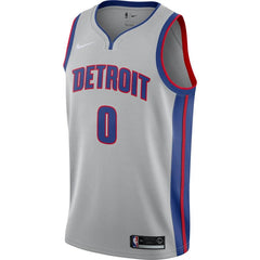 Andre Drummond Detroit Pistons Swingman Jersey - Statement Edition – Silver 2019