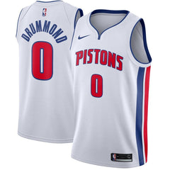 Andre Drummond Detroit Pistons Swingman Jersey White - Association Edition 2019