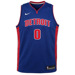 Andre Drummond Detroit Pistons Youth Swingman Jersey Blue - Icon Edition 2019