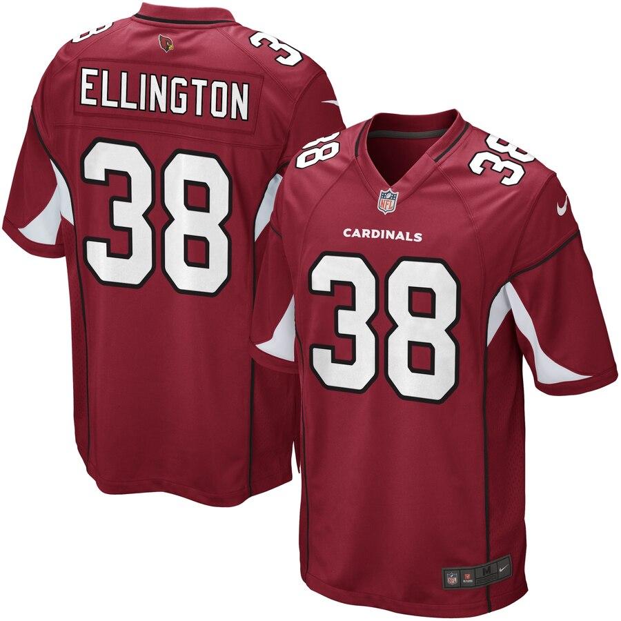 Andre Ellington Arizona Cardinals Youth Team Color Game Jersey - Cardinal 2019