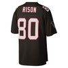 Image of Andre Rison Atlanta Falcons Mitchell &amp; Ness 1992 Retired Player Replica Jersey - Black 2019