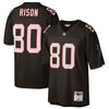 Image of Andre Rison Atlanta Falcons Mitchell &amp; Ness 1992 Retired Player Replica Jersey - Black 2019