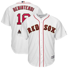 Andrew Benintendi Boston Red Sox Majestic 2019 Gold Program Cool Base Player Jersey – White 2019