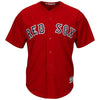 Image of Andrew Benintendi Boston Red Sox Majestic Alternate Official Cool Base Replica Player Jersey - Scarlet 2019