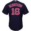 Image of Andrew Benintendi Boston Red Sox Majestic Cool Base Player Replica Jersey – Navy 2019