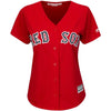 Image of Andrew Benintendi Boston Red Sox Majestic Women's Alternate Cool Base Player Jersey - Scarlet 2019