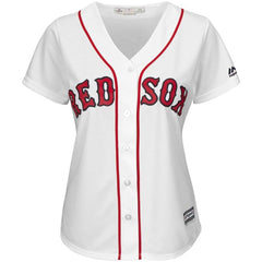 Andrew Benintendi Boston Red Sox Majestic Women's Team Cool Base Player Jersey – White 2019