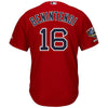 Image of Andrew Benintendi Boston Red Sox Majestic World Series Champions Alternate Cool Base Player Jersey – Scarlet 2019