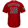 Image of Andrew Benintendi Boston Red Sox Majestic World Series Cool Base Player Jersey – Scarlet 2019