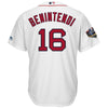 Image of Andrew Benintendi Boston Red Sox Majestic World Series Cool Base Player Jersey – White 2019