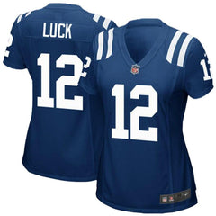 Andrew Luck Indianapolis Colts Girls Youth Game Jersey - Royal 2019