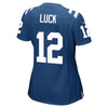 Image of Andrew Luck Indianapolis Colts Girls Youth Game Jersey - Royal 2019