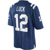 Image of Andrew Luck Indianapolis Colts Team Color Limited Jersey – Royal 2019