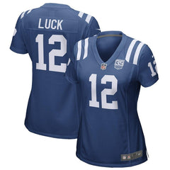 Andrew Luck Indianapolis Colts Women's 35th Season Game Jersey – Royal 2019