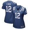 Image of Andrew Luck Indianapolis Colts Women's 35th Season Game Jersey – Royal 2019