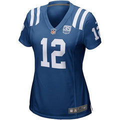 Andrew Luck Indianapolis Colts Women's 35th Season Game Jersey – Royal 2019