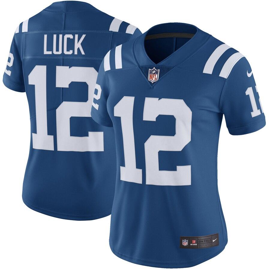 Andrew Luck Indianapolis Colts Women's Color Rush Limited Jersey - Royal 2019
