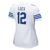 Image of Andrew Luck Indianapolis Colts Women's Game Day Jersey – White 2019