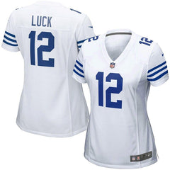 Andrew Luck Indianapolis Colts Women's Game Day Jersey – White 2019